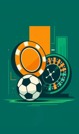 Imagine pentru pariuri sportive la nivel global: fotbal, ruletă și simboluri de cazino